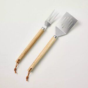 2pc Spatula‎ & Fork Grill Tool Set - Hearth & Hand Magnolia Target Summer 2024